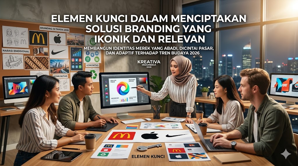 Elemen Kunci Menciptakan Solusi Branding Ikonik & Relevan