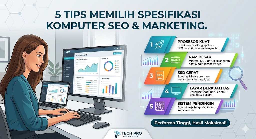 5 Tips Memilih Spesifikasi Computers SEO & Marketing