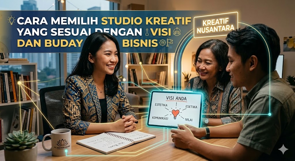 Cara Memilih Studio Kreatif Sesuai Visi & Budaya Bisnis
