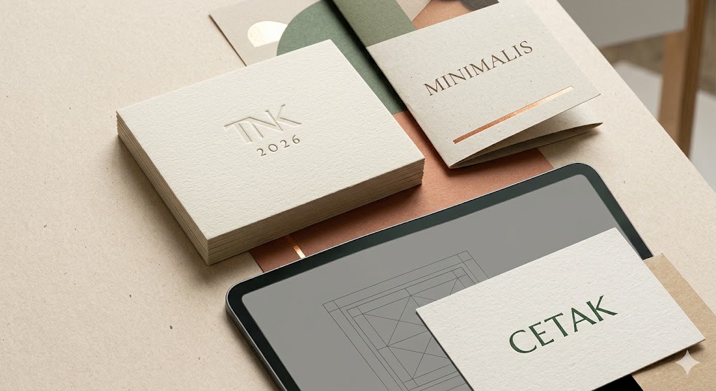 Tren Desain Cetak Minimalis yang Kembali Populer di Era Digital 2026