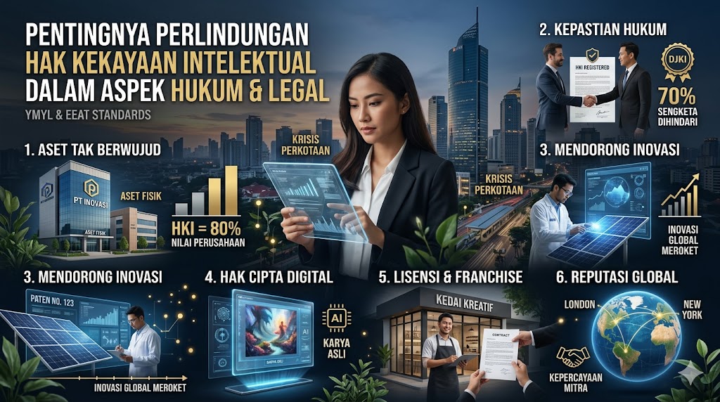 Pentingnya Perlindungan Hak Kekayaan Intelektual bagi Hukum