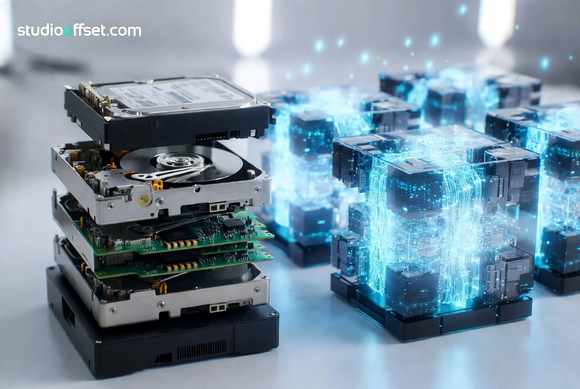 Evolusi Penyimpanan Data: SSD ke Holografik
